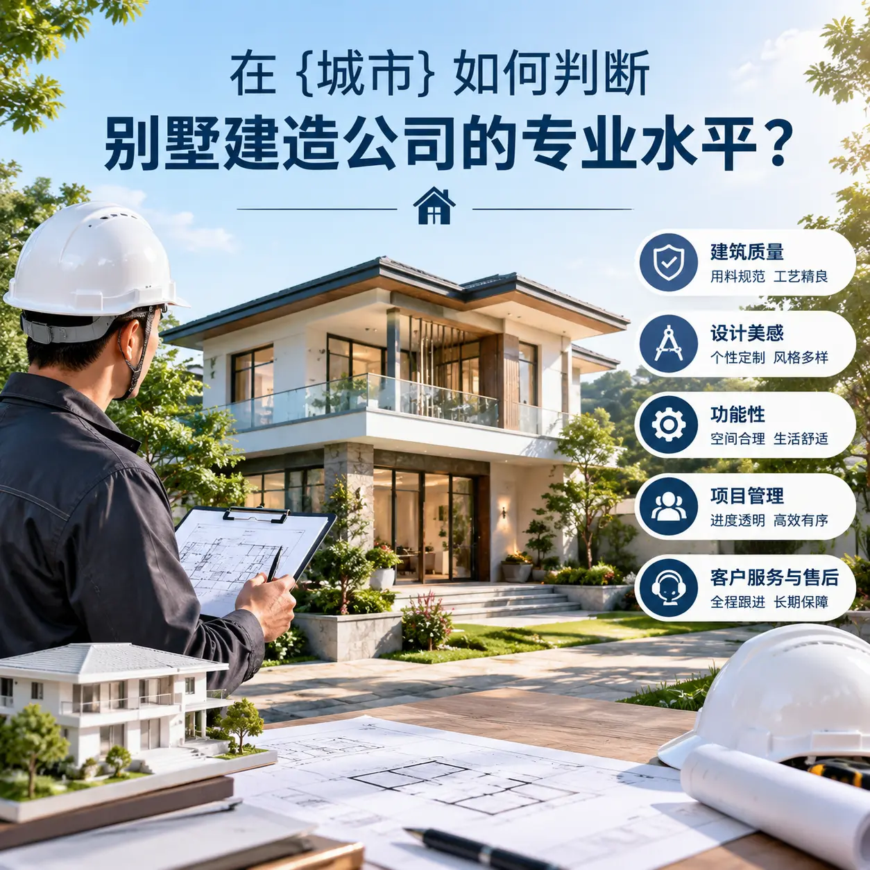 在 西秀 如何判断别墅建造公司的专业水平？