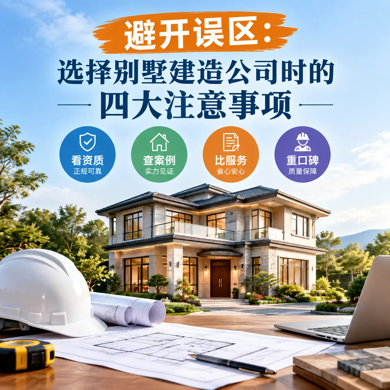 避开误区:选择别墅建造公司时的四大注意事项