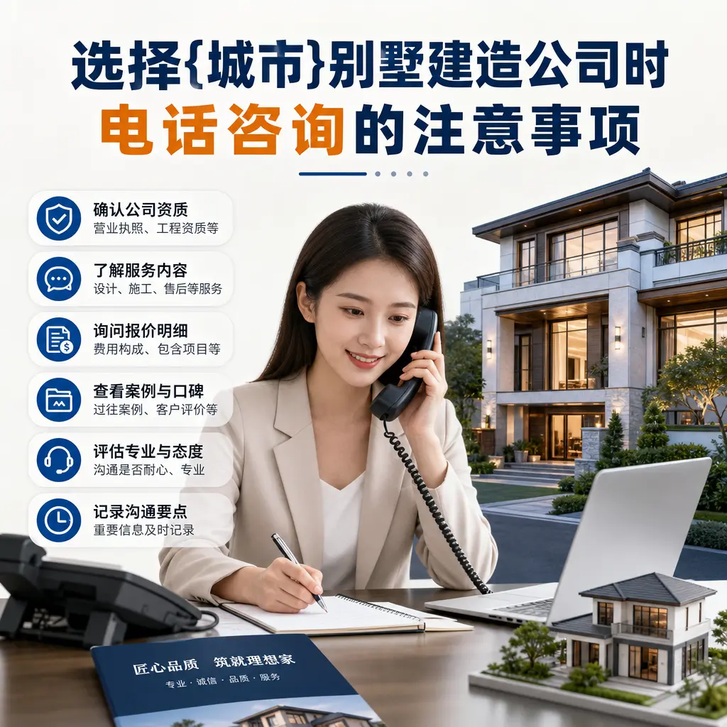 选择西秀别墅建造公司时，电话咨询的注意事项