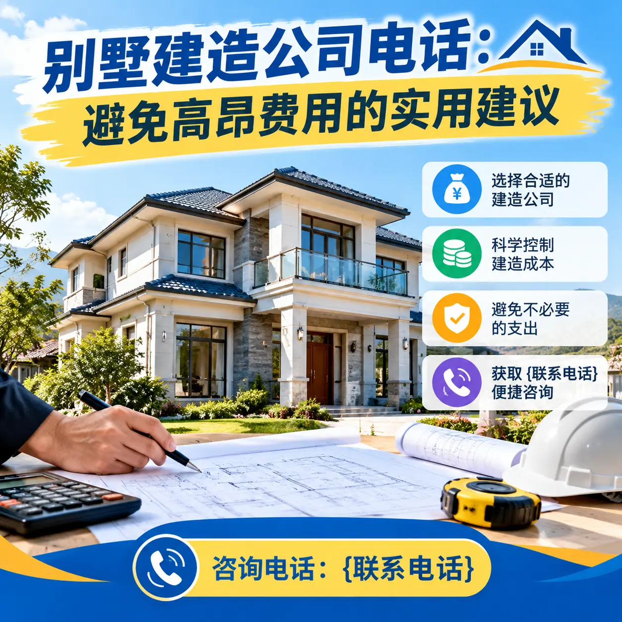 西秀别墅建造公司电话:避免高昂费用的实用建议