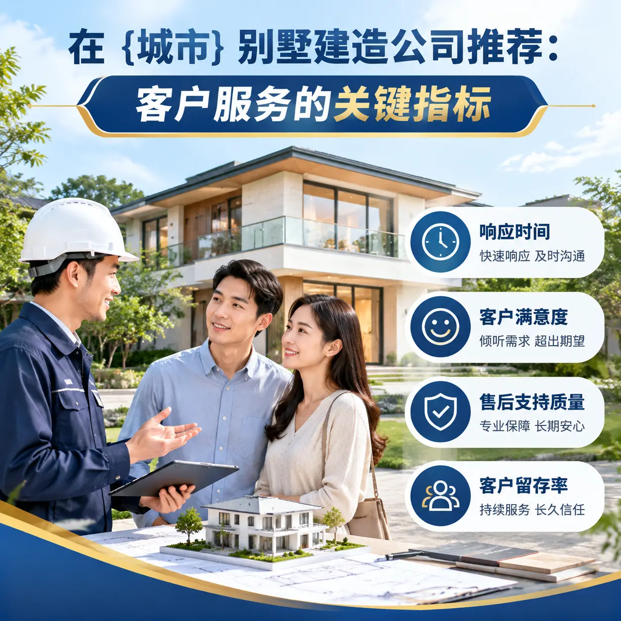 在 西秀 别墅建造公司推荐:客户服务的关键指标