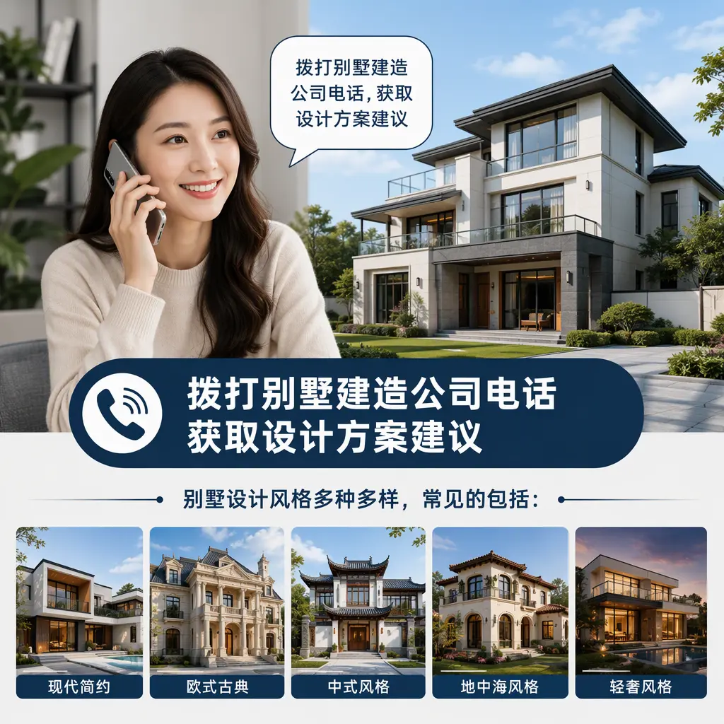 拨打西秀别墅建造公司电话，获取设计方案建议