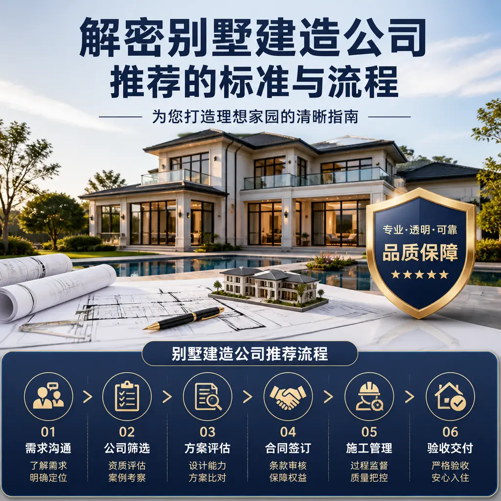 解密别墅建造公司推荐的标准与流程在 西秀