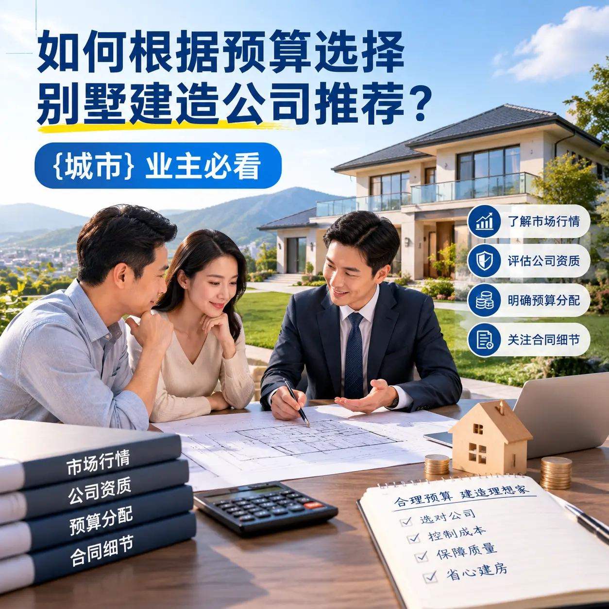 如何根据预算选择别墅建造公司推荐? 西秀 业主必看