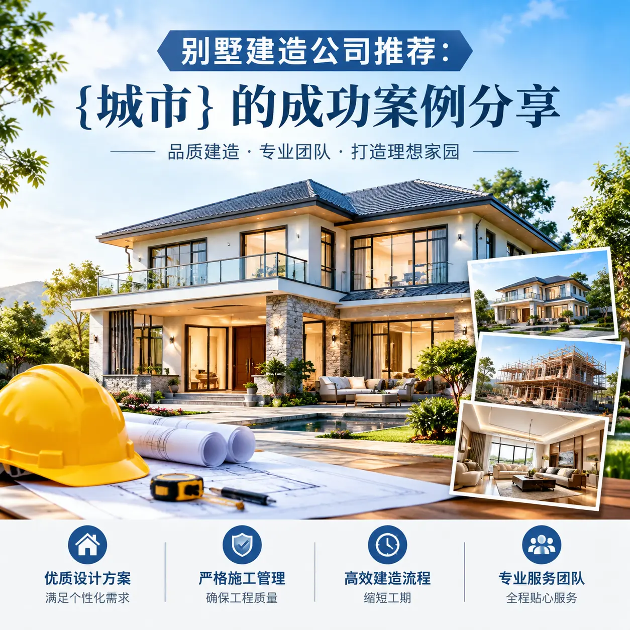 别墅建造公司推荐： 西秀 的成功案例分享