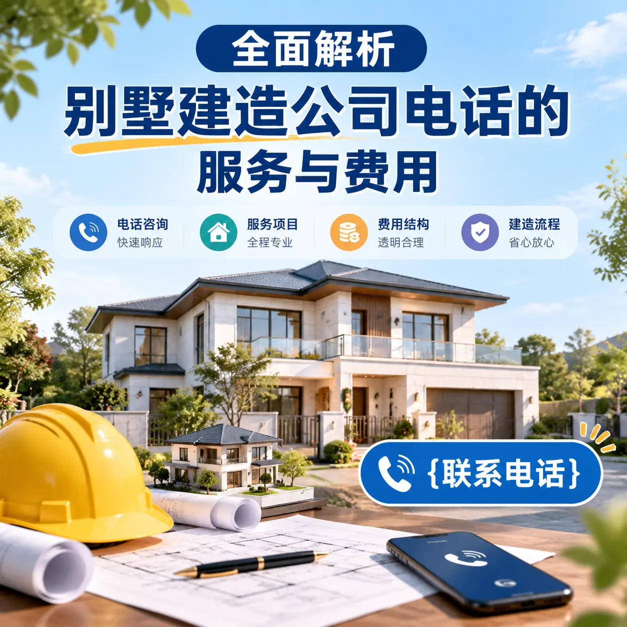 全面解析西秀别墅建造公司电话的服务与费用