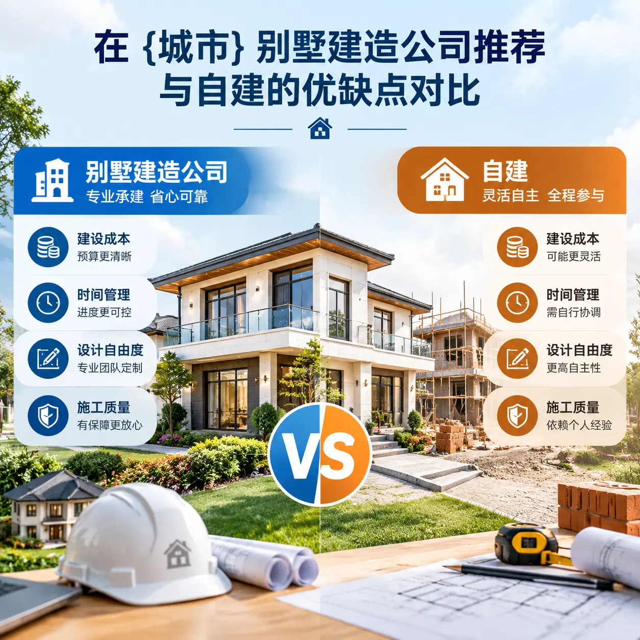 在 西秀 别墅建造公司推荐与自建的优缺点对比