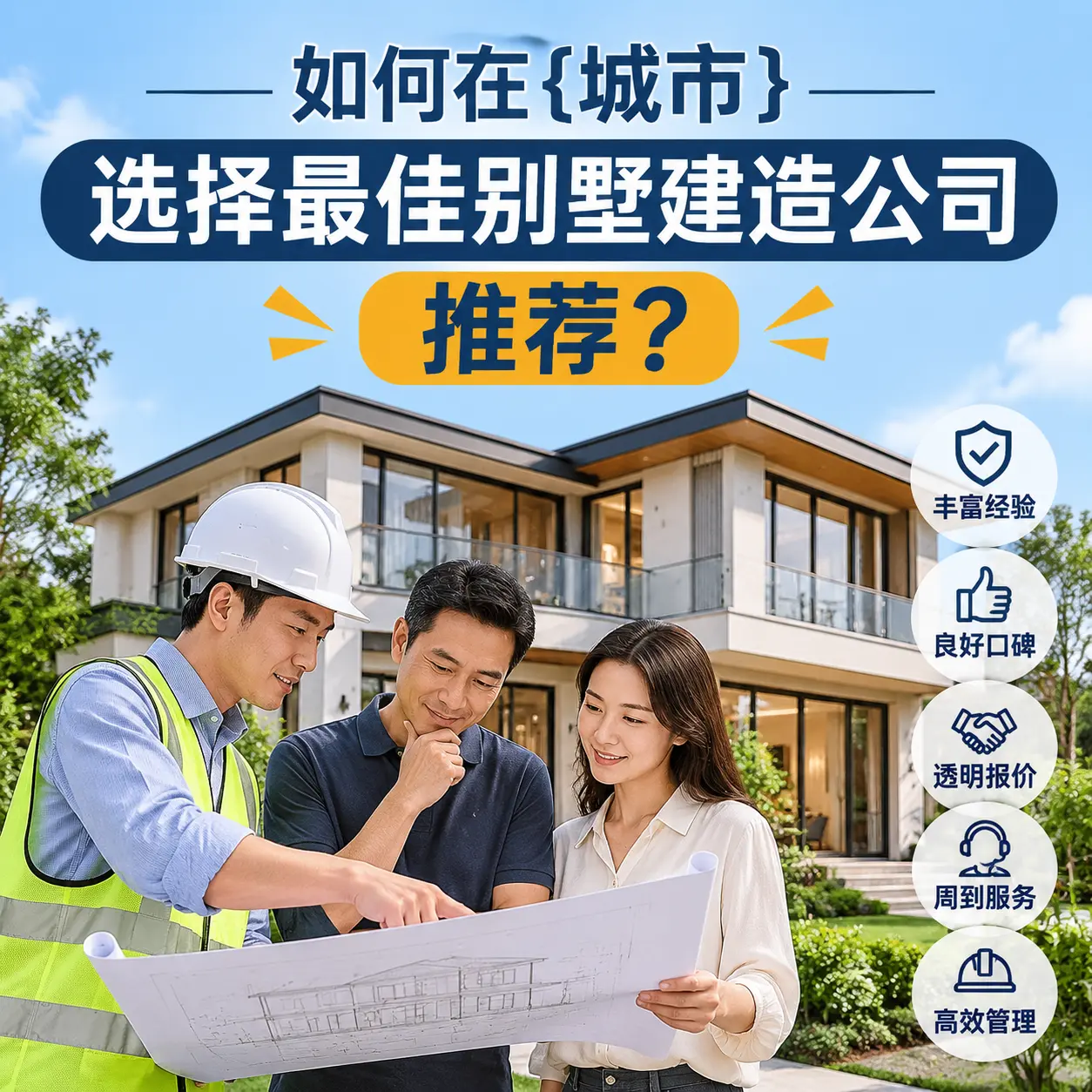 如何在 西秀 选择最佳别墅建造公司推荐?