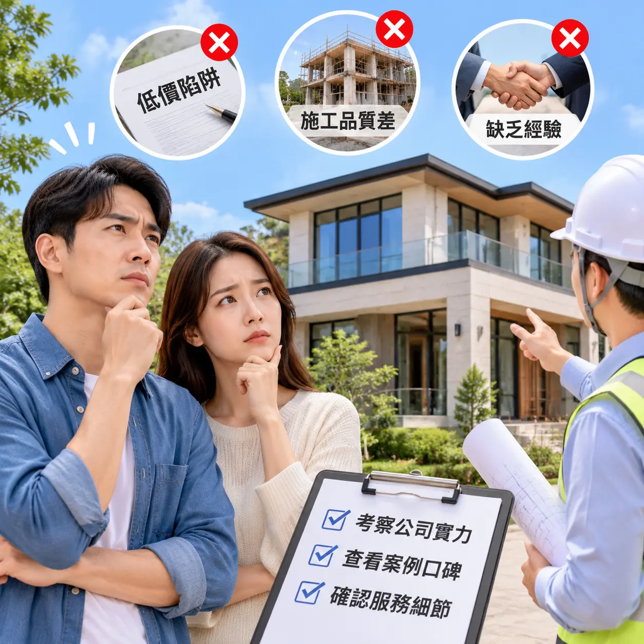 如何在 西秀 选择最佳别墅建造公司推荐?
